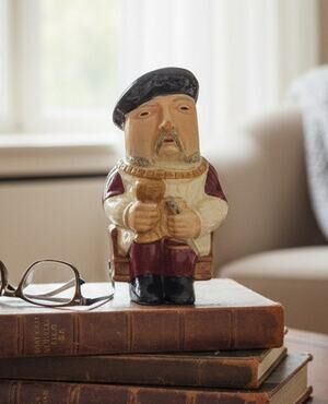 Shorter & Son Staffordshire Toby Mug Jug King Henry VIII 5" England Pottery